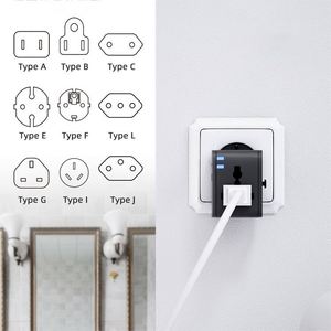Nuevo Adaptador de Viaje Eléctrico Resistente con Cargador USB en China, Llegada en 2026 - Product Image 3