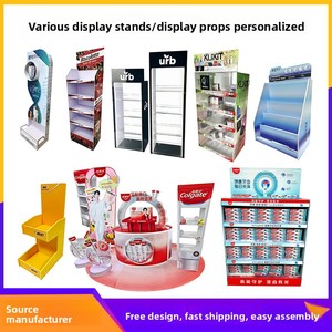 Tùy chỉnh siêu thị bán lẻ PVC hiển thị đứng có thể gập lại và véc ni hoàn thành Andy Board hiển thị rackfor điện thoại di động phụ kiện - Product Image 4