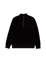 Old Money Style Wollmischung Strickpullover Locker Sitzender Stehkragen Luxuriöser Modischer Herren-Pullover Einfach Vielseitig Frühlings-Basisstück