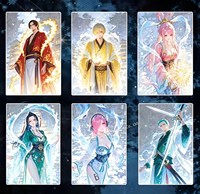 Série d'œuvres d'art originales d'anime la plus vendue - Partie 3 - Collection d'art en papier acrylique multicolore pour les passionnés d'art