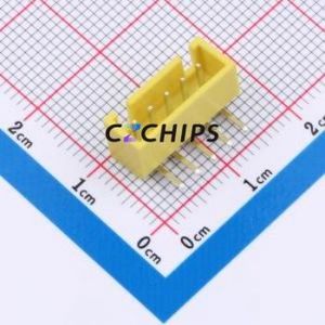 BX-HA2.54-5PWZ-Y Wire-to-Board Pin Header Bent Lead Through Hole,P=2.5mm Connector 1x5P 2.5mm Right Angle Insert XHB - Product Image 1