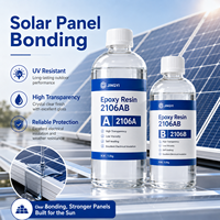 Résine époxy haute transparence 2106AB pour panneaux solaires, électronique, encapsulation de circuits imprimés, modules LED, remplissage de moules, résistant à l'humidité