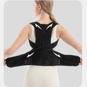 Corsé ajustable para adultos para hombres, Corrector de postura de espalda, terapia de hombro, soporte <span class=keywords><strong>Lumbar</strong></span>, cinturón de soporte de columna, corrección de postura - Product Image 2
