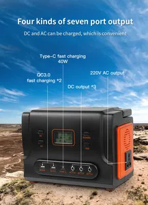 Ac Dc All In 1 500w 220v Power Bank Portable Lithium Power Station