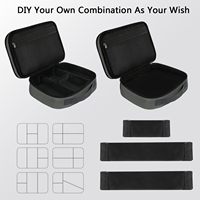 Bolsa Organizadora de Cables Universal de Viaje con Cierre, Gran Capacidad para Accesorios Electrónicos, Tarjetas de Memoria y Gadgets de Viaje (Muestra Gratis)