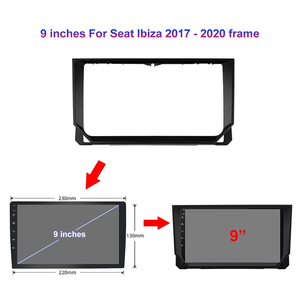 Pemutar Multimedia mobil <span class=keywords><strong>Android</strong></span> 11 2 Din layar 9 inci, pemutar Multimedia mobil WIFI dengan fitur GPS Radio mobil untuk tempat duduk Ibiza 2017 ~ 2020 4G WIFI - Product Image 2