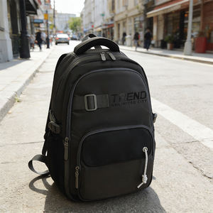 <span class=keywords><strong>Mochila</strong></span> Impermeable de Gran Capacidad, Bolsa de Viaje Moderna, <span class=keywords><strong>Mochila</strong></span> Multifuncional para Portátil Unisex con Tela de Nailon Resistente - Product Image 4