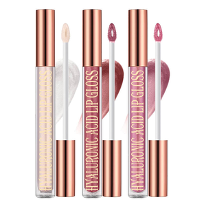 <span class=keywords><strong>Gloss</strong></span> à lèvres liquide végétalien imperméable à l'acide hyaluronique personnalisé Longue durée Hydratant Nourrissant Repulpant Teinte à lèvres minérale - Product Image 3