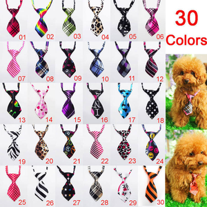 Corbatín de Poliéster Ajustable al por Mayor para Gatos y Perros, Correa de Cuello Desmontable y Colorida, Collar Sólido para Bodas, Lazo para Mascotas - Product Image 3