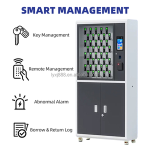 XinJu Système de gestion des clés intelligent biométrique par empreinte digitale et RFID, Boîtier de clés numérique pour Hôtels et <span class=keywords><strong>Location</strong></span> de Voitures - Product Image 4