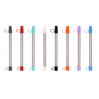 EXROAD Paille filtrante à eau pour la survie en camping - Préparation personnelle aux situations d'urgence pour la randonnée, l'escalade et les voyages - Acier inoxydable sans BPA