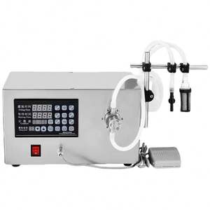 Machine de remplissage de liquides haute précision à 1 tête pour parfums, miel, boissons, lait, cosmétiques, ketchup, cola, huiles comestibles - Product Image 2