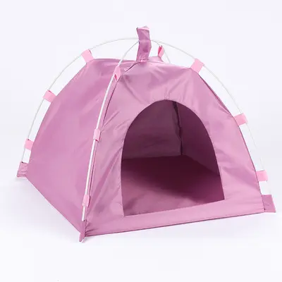 पालतू Teepee तम्बू कुत्ते और बिल्ली बिस्तर पोर्टेबल के लिए धो सकते हैं कुत्ते तम्बू फीता शैली पालतू घर कुत्ता बिल्ली पालतू