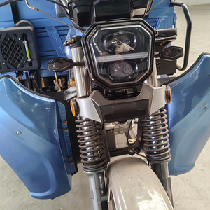 Tricycle <span class=keywords><strong>moto</strong></span> à benne basculante ouverte de haute qualité, >250cc, capacité de charge de 400 kg, conçu pour les routes sud-américaines, personnalisable - Product Image 3