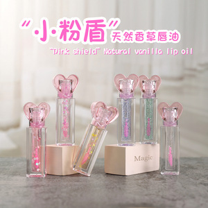 Huile à lèvres changeante de couleur Pink Shield 4ml, hydratante avec parfum vanille nacré, durée de conservation de 3 ans pour usage quotidien - Product Image 5