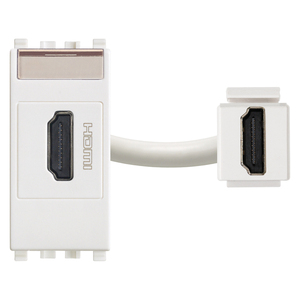ช่องเสียบ HDMI 2.1b สีขาว ความยาว 14.2 ซม. ปลั๊กและเต้ารับ - Product Image 1