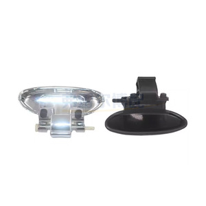 ที่จับกล่องเก็บของ 8218P3 8218PX สำหรับซีตรอง 206 206CC 207 C2 ตรงกลาง พลาสติก สีดำและสีเทา - Product Image 1