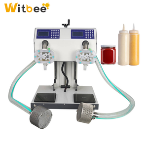 เครื่องบรรจุขนาดเล็กกึ่งอัตโนมัติเครื่องบรรจุน้ำผึ้งขวดและถุงน้ำมันที่กินได้ - Product Image 1