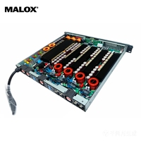 Amplificateur de puissance professionnel MALOX AD420 de classe D à 2 canaux 4CHX6700W 2 Ohm AC 110-240V avec boîtier métallique pour concerts en extérieur