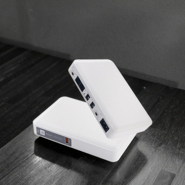 Mini 10400mAh Lithium Battery UPS Single Phase 18W/36W Rechargeable Uninterruptible Power Supply for Home Appliance for Wifi