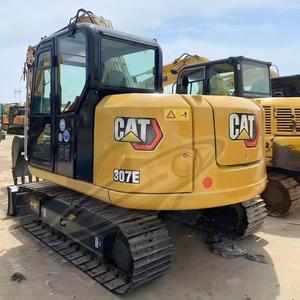 Excavadora CATERPILLAR 307E, Miniexcavadora CAT 307.5, Excavadora de Orugas con Cabina de 7 Toneladas, Excavadora Usada en Stock para la Venta - Product Image 2