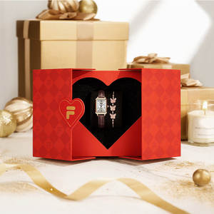 <span class=keywords><strong>Montre</strong></span> carrée rétro de luxe légère pour femme, bracelet en cuir, coffret cadeau tendance, cadeau d'anniversaire pour petite amie, meilleure amie, 6512 - Product Image 5