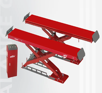 Cric à ciseaux de 3,5 T de capacité Unite U-P35 - Hauteur de levage de 1800 mm Certifié CE ISO Cric hydraulique pour l'entretien des ateliers automobiles