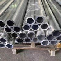 Tubo Redondo de Aluminio de 4 mm, 6 mm, 8 mm, Tubo de Precisión de Diámetro Pequeño con Servicios de Doblado/Soldadura/Corte, Estándar ASTM, Tamaños Personalizados