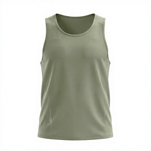 เสื้อกั๊กผู้ชายผ้าโพลีเอสเตอร์ 180 กรัม ระบายอากาศ แห้งเร็ว น้ำหนักเบา สวมใส่สบาย ผ้าตาข่าย เหมาะสำหรับวิ่งมาราธอน ออกกำลังกาย - Product Image 2