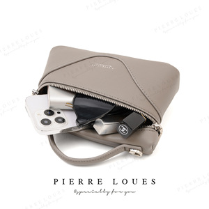 Sac à main minimaliste Pierre Loues, forme carrée, poignée souple, sac bandoulière pour femme, usage quotidien - Product Image 2