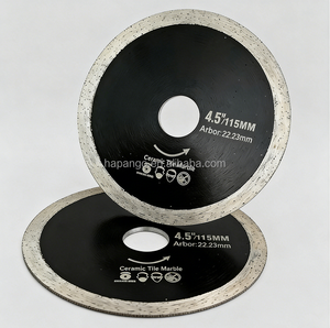 4,5 İnç Sıcak Preslenmiş Elmas Testere Bıçağı Süper İnce Sürekli Elmas Kesme Diski Fayans Mermer Granit Seramik için - Product Image 2