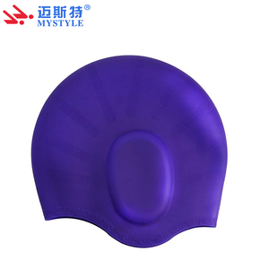 Bonnets <span class=keywords><strong>de</strong></span> <span class=keywords><strong>bain</strong></span> en silicone durables et confortables pour hommes - Faciles à enfiler - Product Image 3