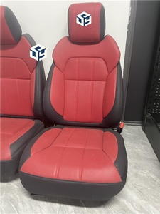 Housses de sièges de voiture en cuir de luxe personnalisées, <span class=keywords><strong>salon</strong></span> intérieur, housses de sièges auto Hilux, 100% testées, ensemble complet, imperméables - Product Image 2