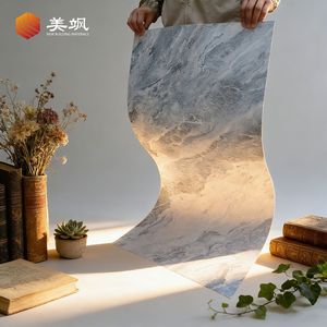 Azulejos Flexibles 3D de <span class=keywords><strong>Travertino</strong></span> al por Mayor para Decoración de Paredes, Revestimiento de Azulejos Suaves para Uso en Exteriores e Interiores - Product Image 6