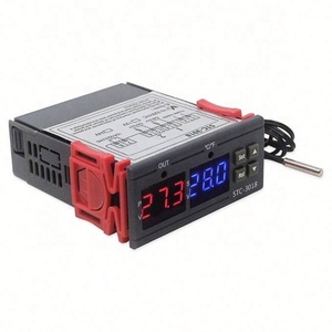 ตัวควบคุมอุณหภูมิแบบดิจิตอลคู่ STC-3018 DC12V DC24V AC110V-220V - Product Image 1