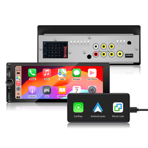 Nhịp Điệu 1 DIN Xe Đa Phương Tiện Máy Nghe Nhạc Di Động 6.86-Inch MP5 Màn Hình Với Carplay Android Auto GPS DSP & RGB Chức Năng - Product Image 3