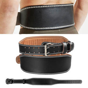 Cinturones de Gimnasio Ajustables, Resistentes, Transpirables y Ligeros de Cuero PU, Soporte Lumbar para Fitness, Protección para Levantamiento de Pesas y Fisicoculturismo - Product Image 5
