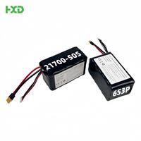 Batterie Lipo pour drone FPV Samsung 21700 6S 15000mAh 6S3P 22.2V 5c/10c Connecteur XT60 1000 Cycles