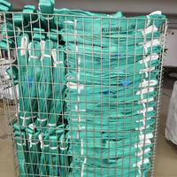 Sangle de levage plate en polyester certifiée CE, 2 tonnes, robuste et durable, vente en gros d'usine pour palans industriels