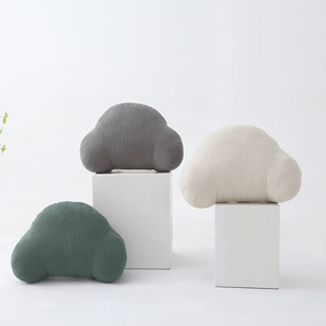 Nouvel Arrivage 2026 – <span class=keywords><strong>Coussin</strong></span> <span class=keywords><strong>de</strong></span> Soutien Lombaire Multifonctionnel en Velours Côtelé Tressé en Forme <span class=keywords><strong>de</strong></span> Nuage pour le <span class=keywords><strong>Dos</strong></span>, Idéal pour le Bureau, la Maison et le Canapé - Product Image 6