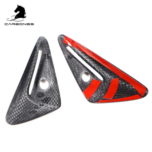 Phụ Kiện Xe Khô Bất Carbon Fiber Fender Trims Phụ Tùng Xe Hơi Side Máy Ảnh Đầy Đủ Nhà Ở Bao Gồm Bất Carbon 2 Pcs Xe Cho Tesla - Product Image 3