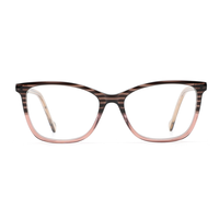 BONA Spécifications multiples Montures de lunettes en acétate à la mode pour femmes et hommes Adultes Usage quotidien
