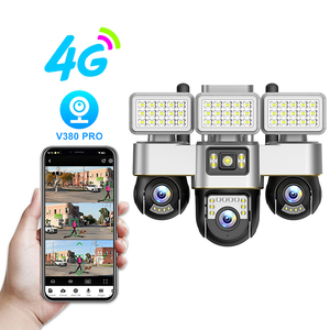 Telecamera Smart da Esterno con 3 Lenti e 3 PTZ, 6MP CMOS, 4G/WiFi, Archiviazione Cloud, Impermeabile IP66, V380 Pro - Product Image 4