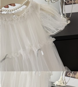 2025 vente en gros <span class=keywords><strong>de</strong></span> haute qualité enfants filles robe <span class=keywords><strong>de</strong></span> princesse été belle bulle manches filles robes Offre Spéciale joli Prince jupe - Product Image 5