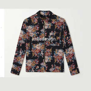 Suéteres personalizados de alta calidad, Jersey de punto, suéter de Jacquard para hombre, <span class=keywords><strong>chaqueta</strong></span> de tapiz de baile español - Product Image 6