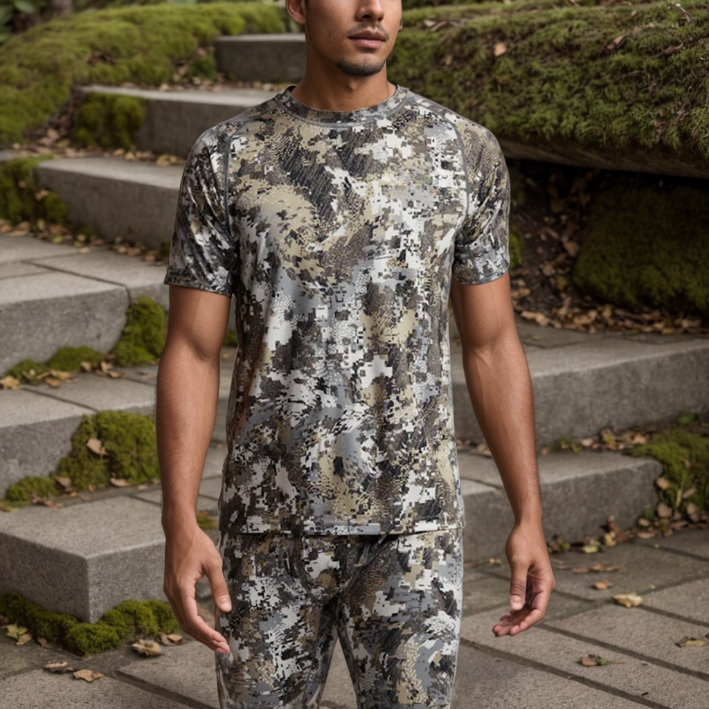 ลายพรางสีแดงเข้ม