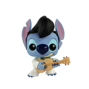 פופ elvis stitch עם הגיטרה 127 ויניל figbine מודל פעולה דמות צעצועים אוסף בובה חמודה סיטוני