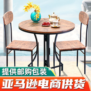 Mesa de comedor redonda plegable, adecuada para el hogar y apartamentos pequeños, mesa redonda informal minimalista moderna, mesa de reuniones y - Product Image 5