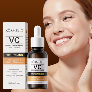 KORMESIC Vente en gros Sérum Visage Éclaircissant Bio VC 30ml Anti-rides Raffermissant Liftant Réducteur de Pores Marque Privée OEM - Product Image 2