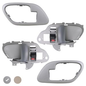 Chevrolet Gmc Interior <b>Door</b> <b>Handle</b> 15708043 Gray Plastic Left Right <b>Replacement</b> Part For Silverado 97-01 - Product Image 3